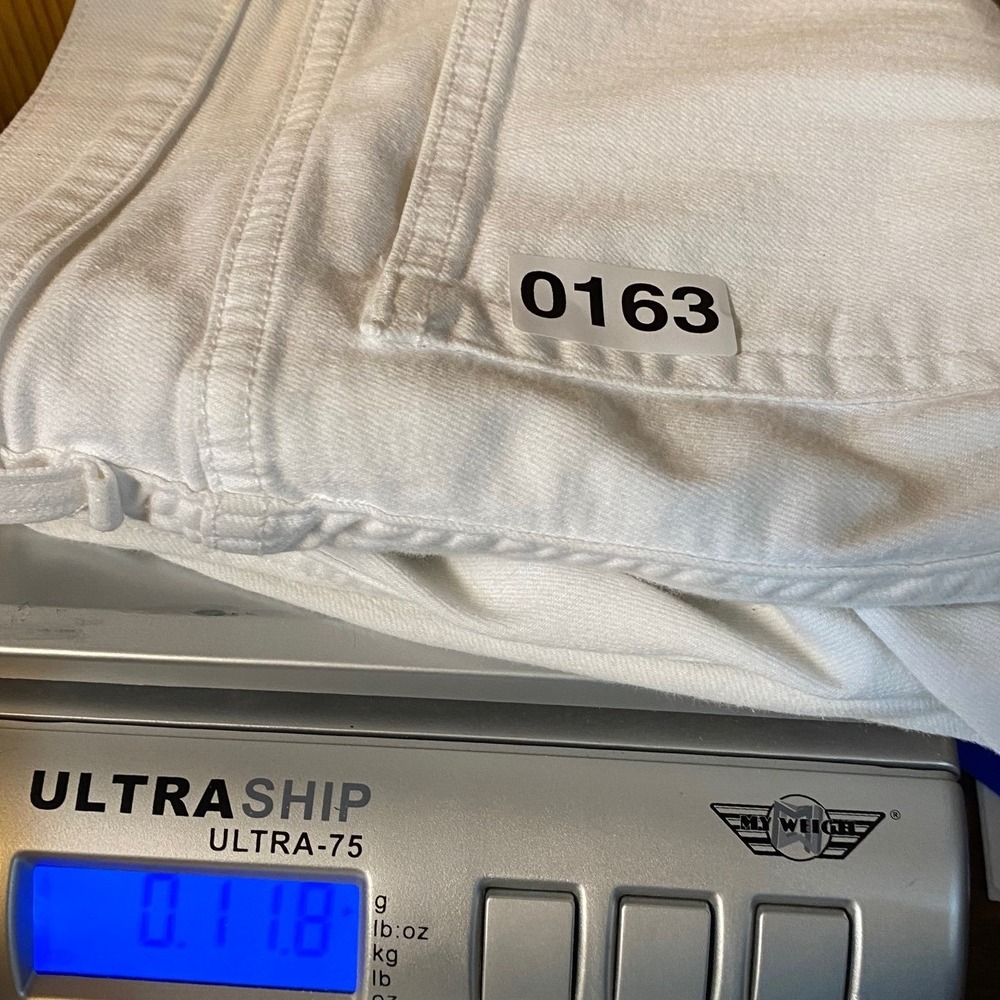 Rag & Bone The Dre in Aged Bright White Jeans Size 6/25 Made in USA - Picture 10 of 10